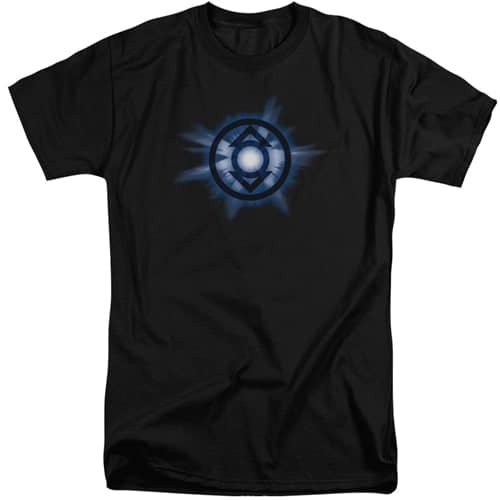 Green Lantern - Indigo Glow Tall Shirts - Too Cool Apparel | Men's Tall ...