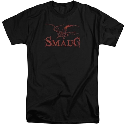 The Hobbit - Dragon Tall Shirts - Too Cool Apparel | Men's Tall Shirts ...