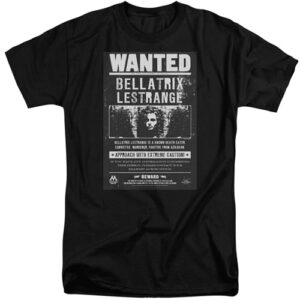 Wanted Bellatrix – Harry Potter Tall Shirt