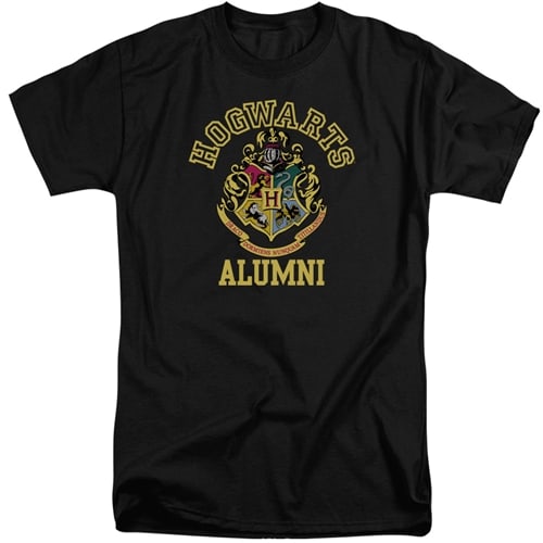 Harry Potter - Hogwarts Alumni Tall Shirts - Too Cool Apparel | Men's ...