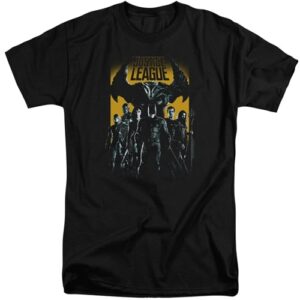 Stand Up To Evil – Justice League Movie Tall Shirt