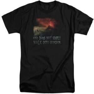 Walk In Mordor – Lord of the Rings Tall T-Shirt