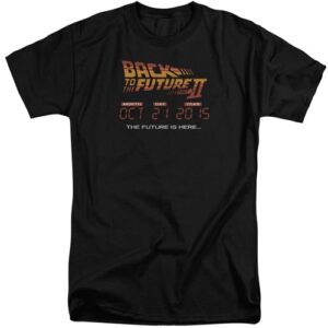 Future Is Here – Back To The Future Tall T-Shirt