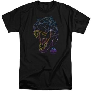 Neon T-Rex – Jurassic Park Tall T-Shirt