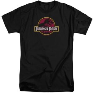 8-Bit Logo – Jurassic Park Tall T-Shirt