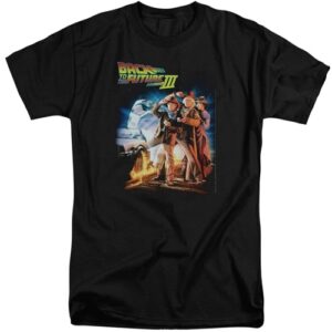 Poster – Back To The Future III Tall T-Shirt