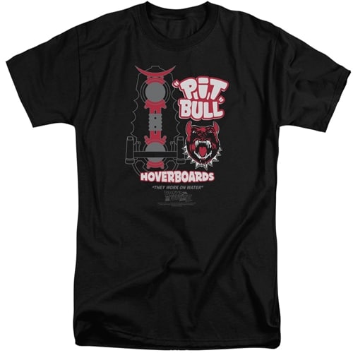 Pit Bull - Back To The Future II Tall T-Shirt - Too Cool Apparel | Men ...