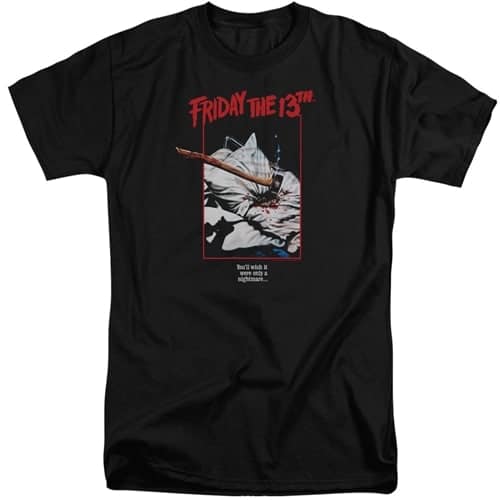 Friday the 13th - Axe Poster - Too Cool Apparel | Men's Tall Shirts ...