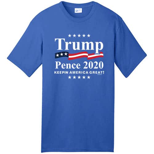 Trump Pence 2020 - Tall Shirt - Too Cool Apparel | Men's Tall Shirts ...