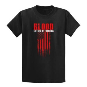 Blood the Ink of Freedom – Tall Graphic Tee