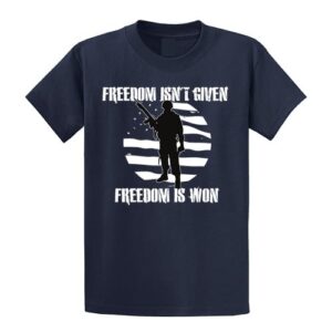 Freedom Isn’t Given…It Is Won – Tall Graphic Tee