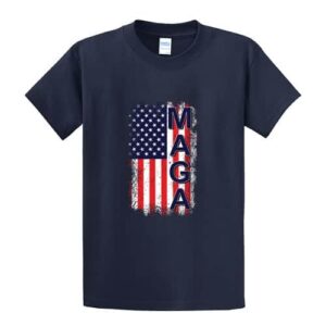 MAGA U.S. Flag – Tall Graphic Tee